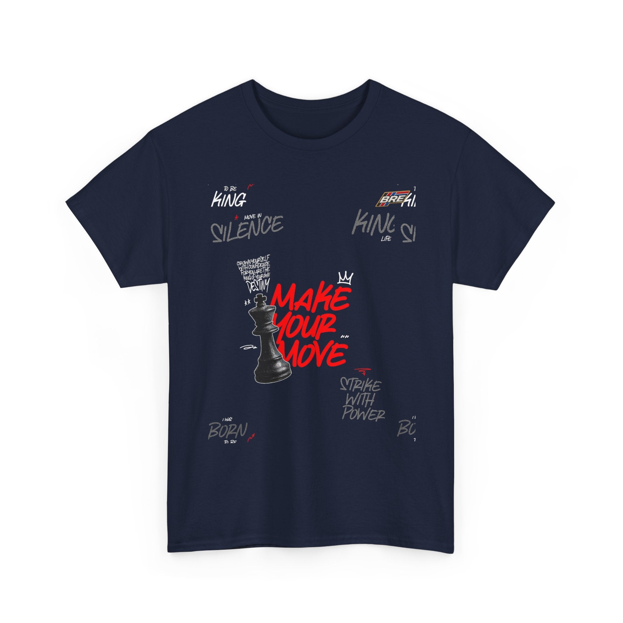 Make Your Move Tee — Bold Chess King Graphic Shirt