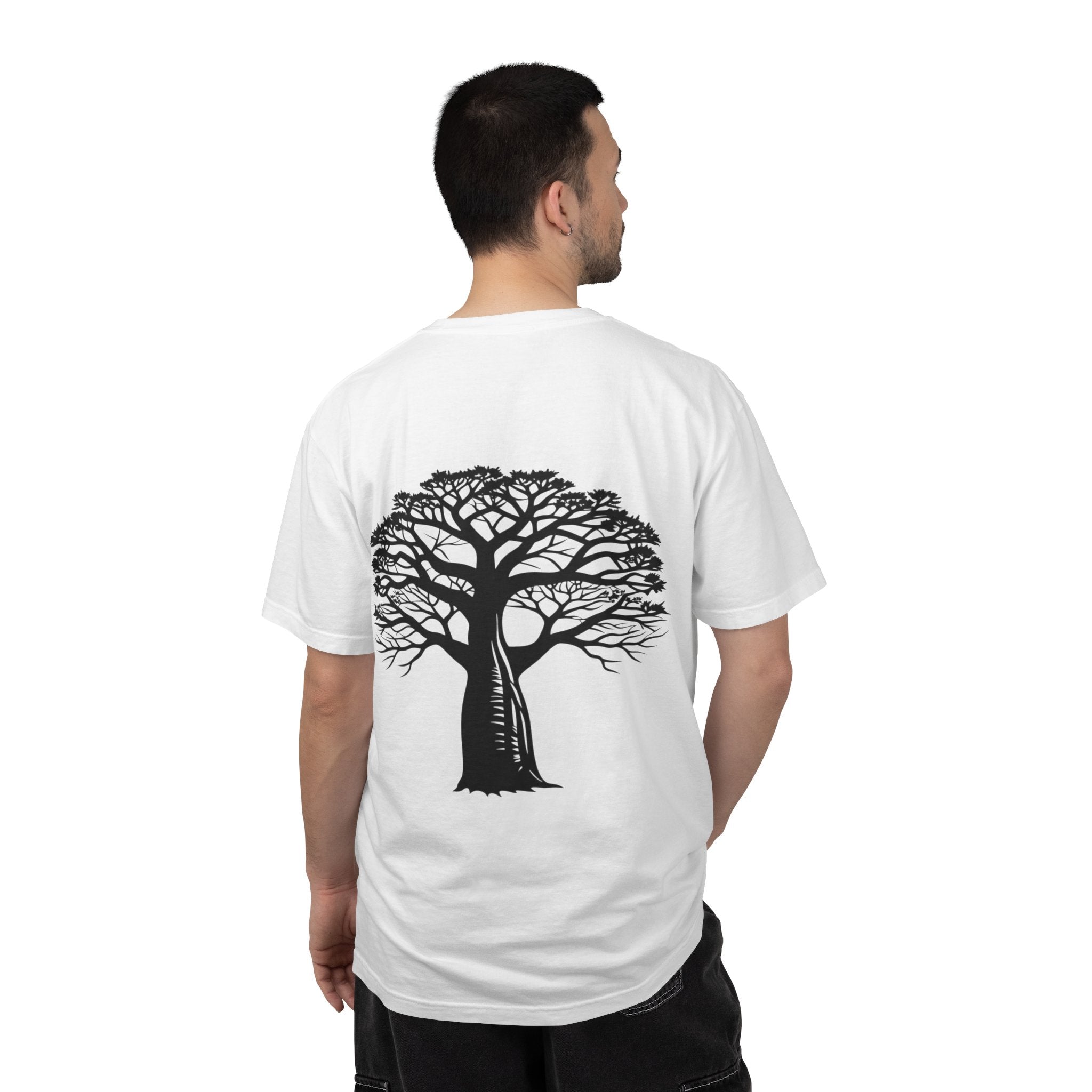 Afro Pride Graphic T-Shirt — "I was more than a tool" Black Power Pick & Baobab Tree Tee