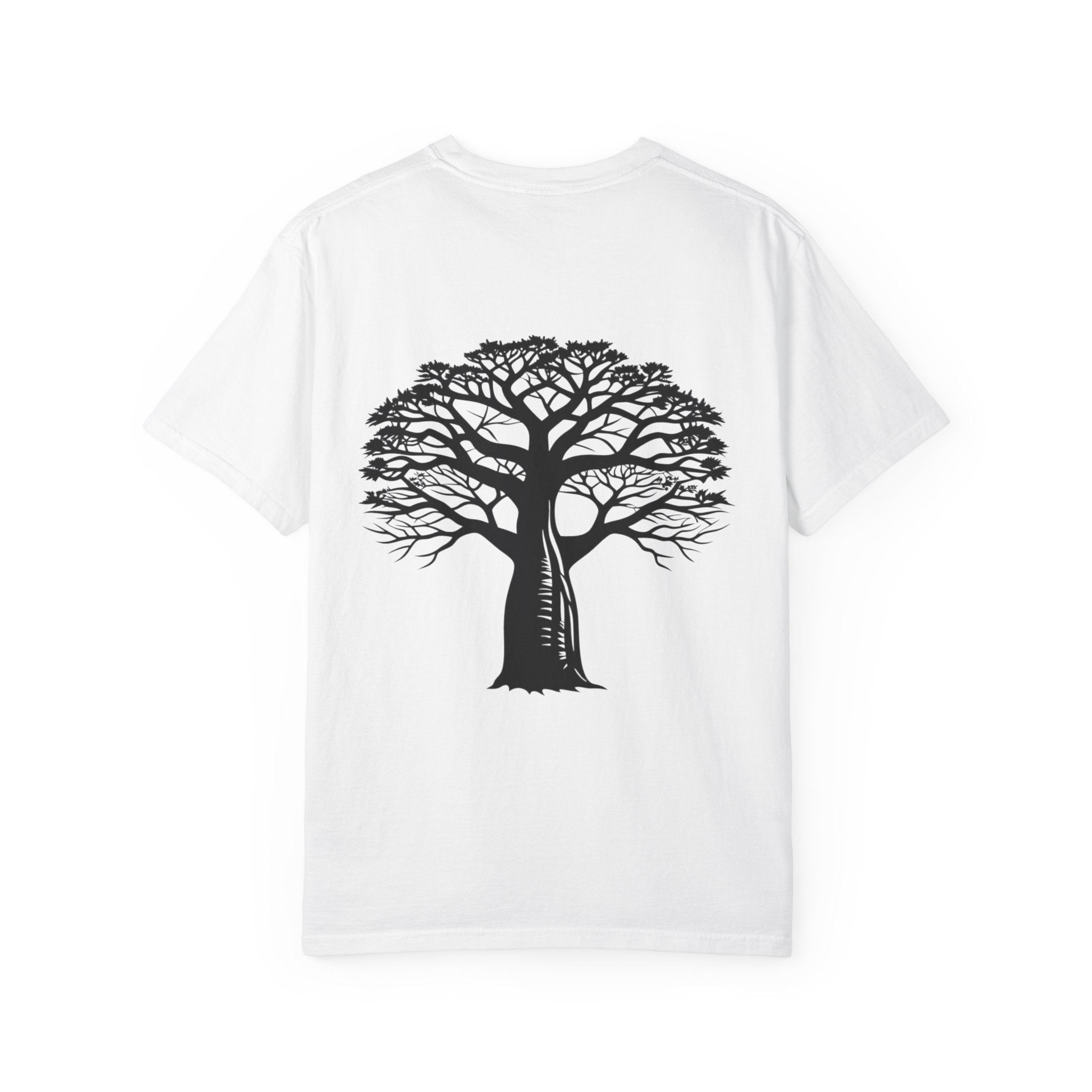 Afro Pride Graphic T-Shirt — "I was more than a tool" Black Power Pick & Baobab Tree Tee