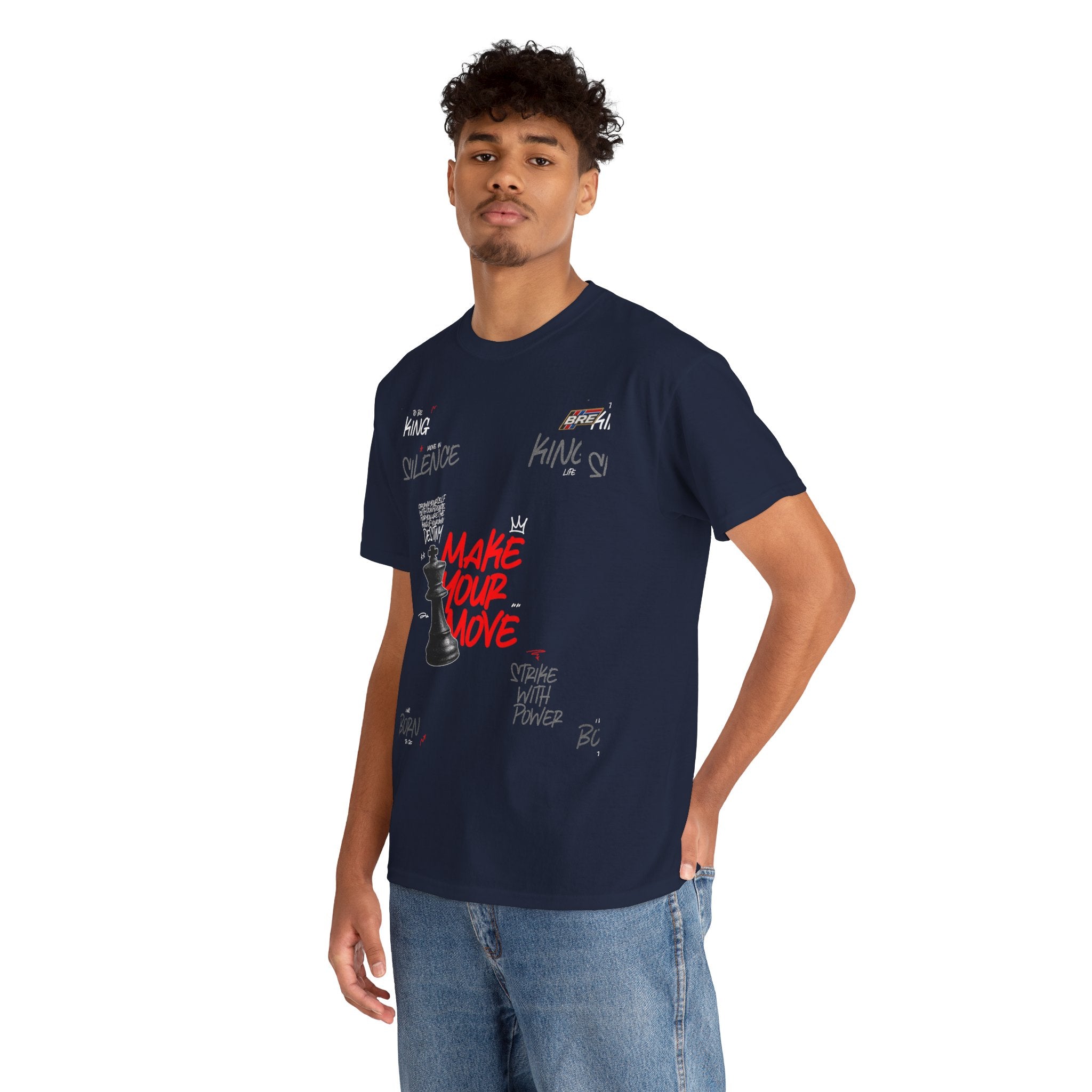 Make Your Move Tee — Bold Chess King Graphic Shirt