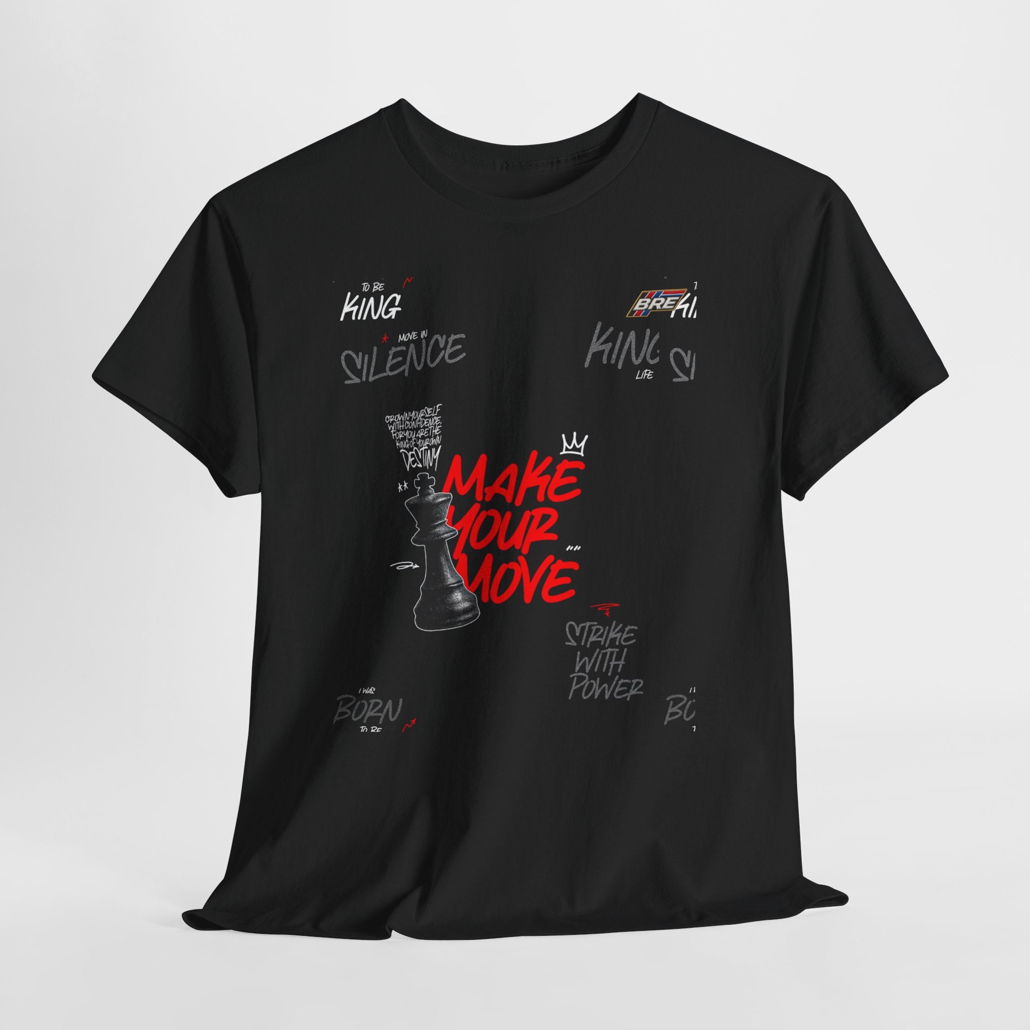 Make Your Move Tee — Bold Chess King Graphic Shirt