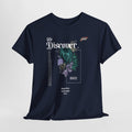 Discover Floral Graphic Tee — 'life Discover.' Green Rose Streetwear T-Shirt