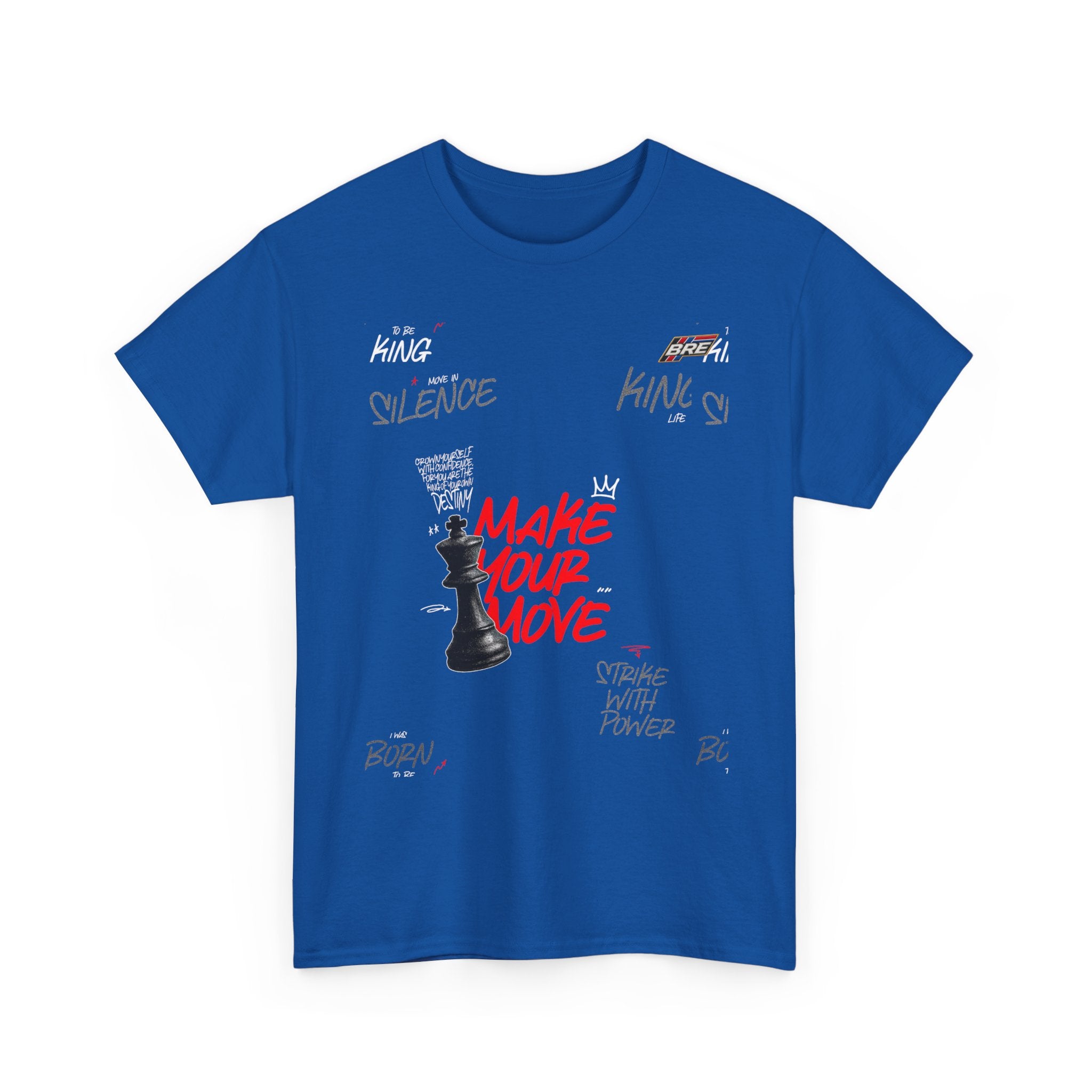 Make Your Move Tee — Bold Chess King Graphic Shirt
