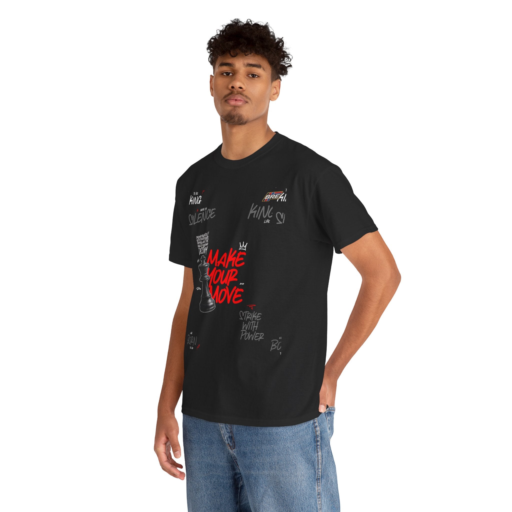 Make Your Move Tee — Bold Chess King Graphic Shirt