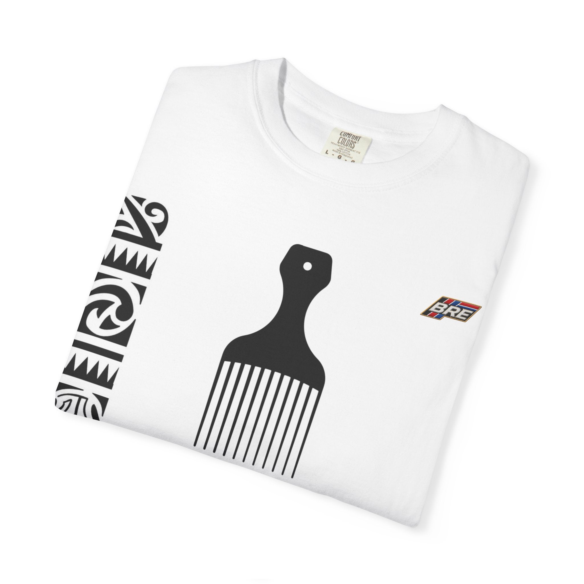 Afro Pride Graphic T-Shirt — "I was more than a tool" Black Power Pick & Baobab Tree Tee