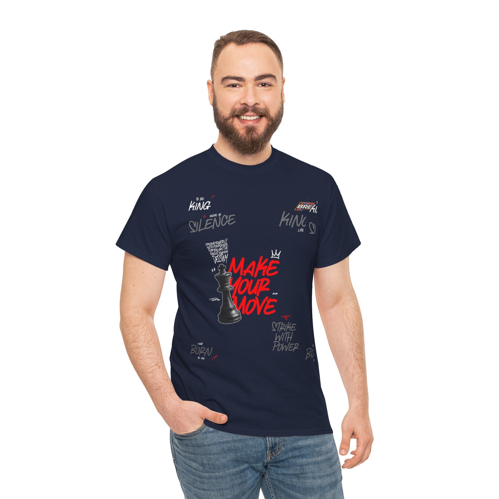 Make Your Move Tee — Bold Chess King Graphic Shirt