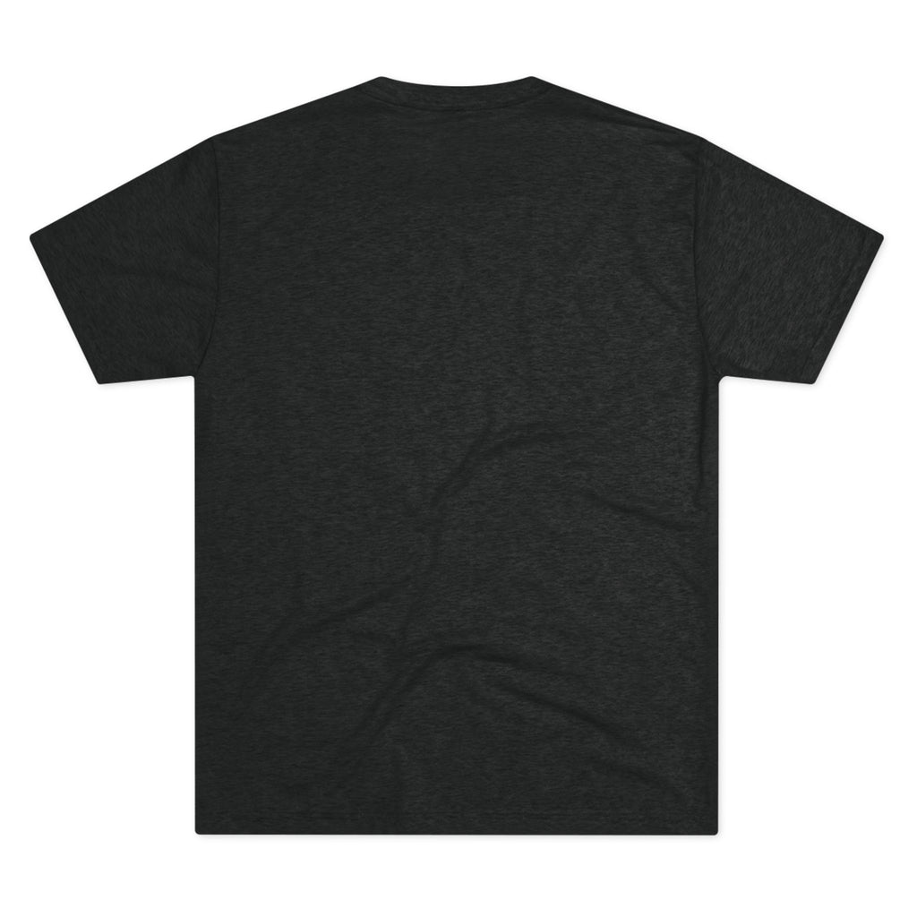 Retro 'Vibe' Chest Logo Tee — Unisex Tri-Blend Crew