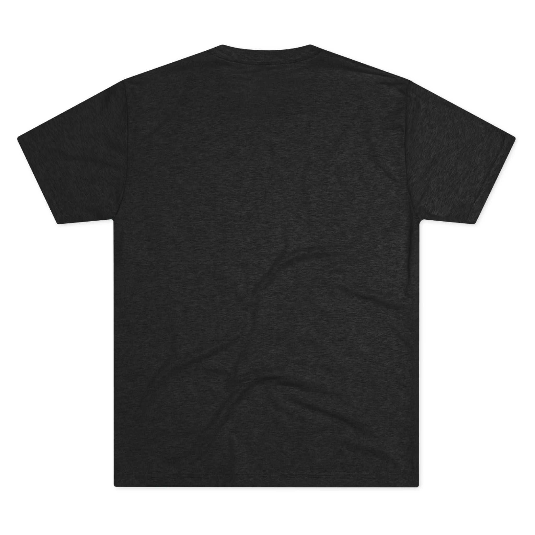 Retro 'Vibe' Chest Logo Tee — Unisex Tri-Blend Crew