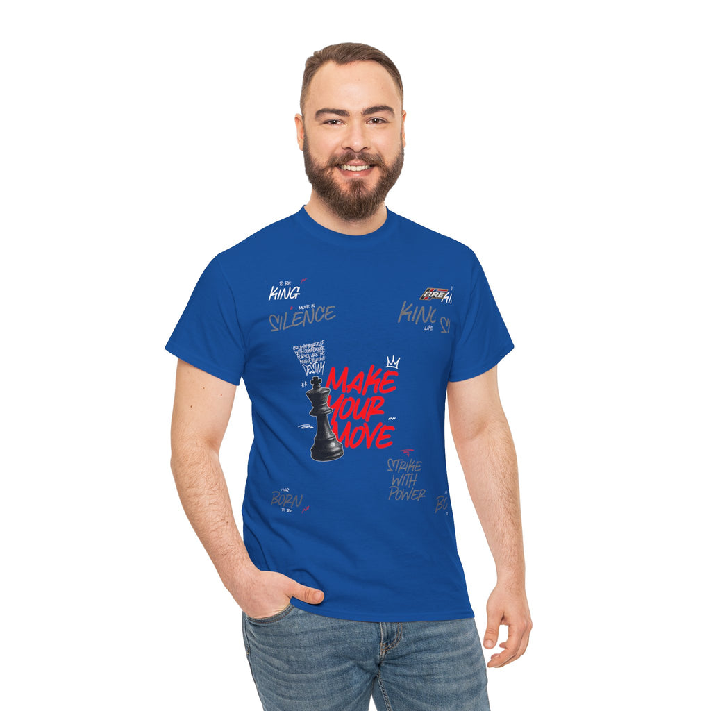 Make Your Move Tee — Bold Chess King Graphic Shirt