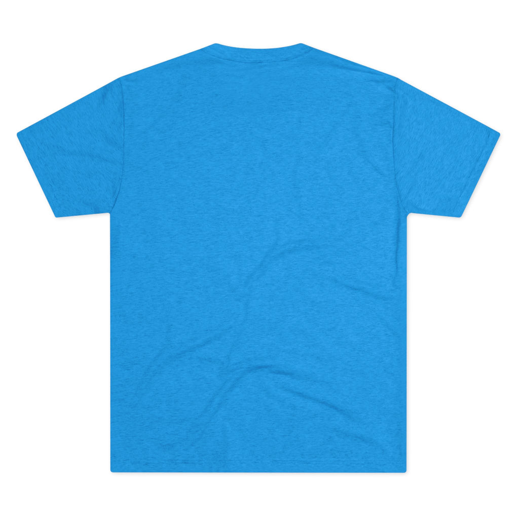 Retro 'Vibe' Chest Logo Tee — Unisex Tri-Blend Crew