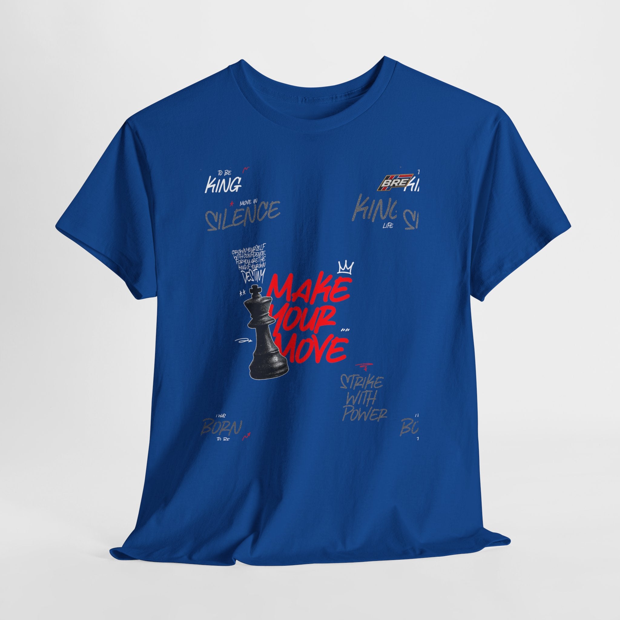 Make Your Move Tee — Bold Chess King Graphic Shirt