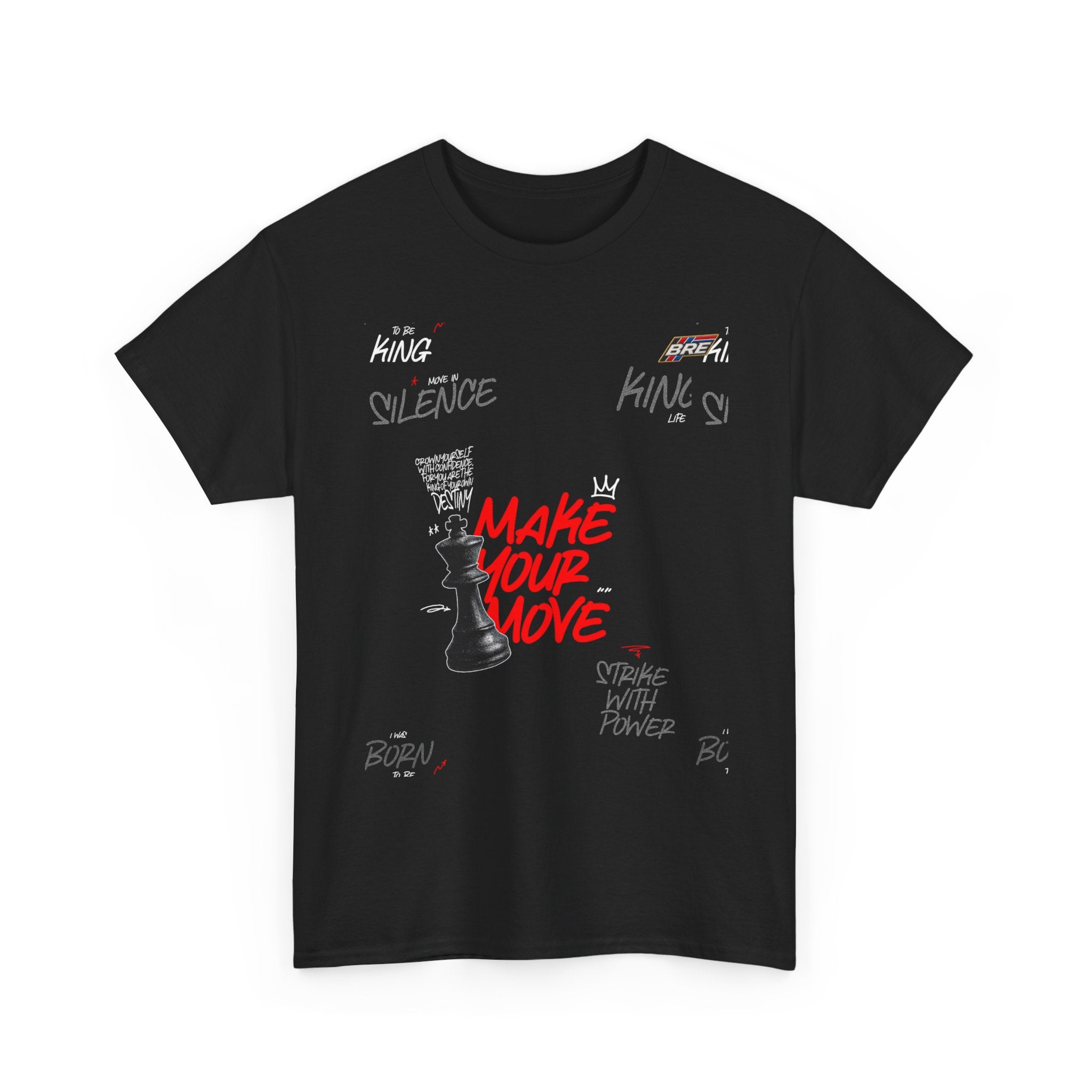 Make Your Move Tee — Bold Chess King Graphic Shirt